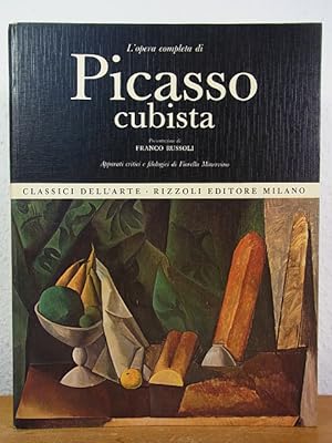 Bild des Verkufers fr L'opera completa di Picasso cubista. Classici dell'Arte 64 [edizione italiana] zum Verkauf von Antiquariat Weber