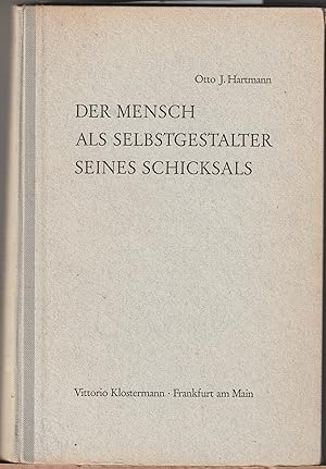 Bild des Verkufers fr Der Mensch als Selbstgestalter seines Schicksals - Lebenslauf und Wiederverkrperung zum Verkauf von BuchSigel