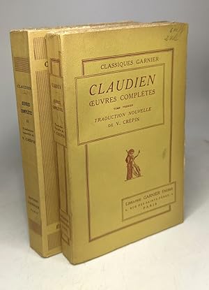 Imagen del vendedor de Oeuvres compltes - TOME PREMIER et DEUXIEME - Collection des classiques garnier a la venta por crealivres