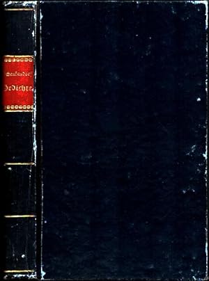 Bild des Verkufers fr Max von Schenkendorf's smmtliche Gedichte. Erste vollstndige Ausgabe. zum Verkauf von Antiquariat Reinhold Pabel