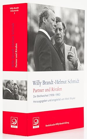 Image du vendeur pour Willy Brandt. Helmut Schmidt. Partner und Rivalen. Der Briefwechsel (1958-1992). - mis en vente par Antiquariat Tautenhahn