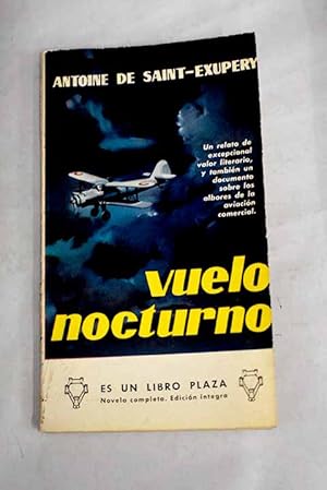 Imagen del vendedor de Vuelo nocturno a la venta por Alcan Libros