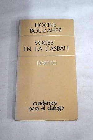 Bild des Verkufers fr Voces en la Casbah zum Verkauf von Alcan Libros