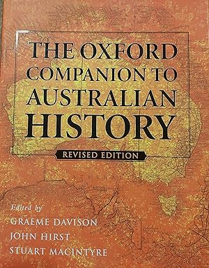 Seller image for The Oxford Companion To Australian History : Revised Edition for sale by Bookies books