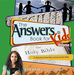 Bild des Verkufers fr The Answers Book for Kids Volume 3: 22 Questions from Kids on God and the Bible zum Verkauf von moluna