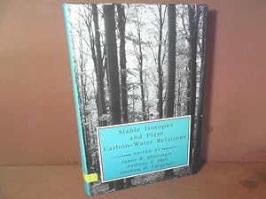 Bild des Verkufers fr Stable Isotopes and Plant Carbon-Water Relations. (= Physiological Ecology). zum Verkauf von Antiquariat Deinbacher