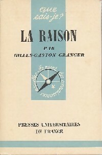 Seller image for La raison - Gilles-Gaston Granger for sale by Book Hmisphres