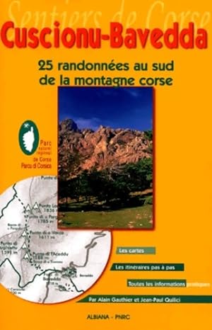 Cuscionu Bavedda : 25 randonnées au sud de la montagne corse - Guide Albiana