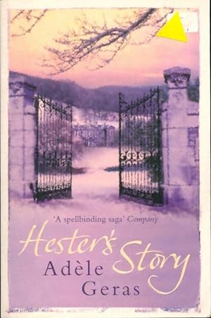 Imagen del vendedor de Hester's story - Ad?le Geras a la venta por Book Hmisphres