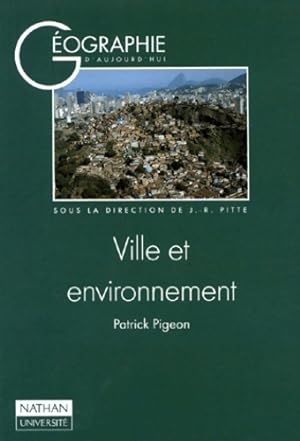 Bild des Verkufers fr Ville et environnement - Patrick Pigeon zum Verkauf von Book Hmisphres