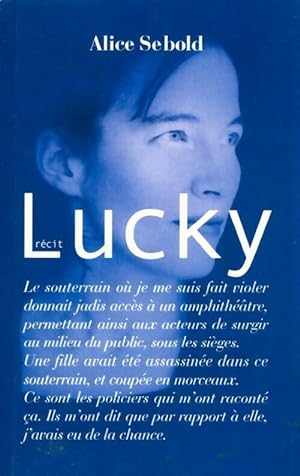 Imagen del vendedor de Lucky - Alice Sebold a la venta por Book Hmisphres