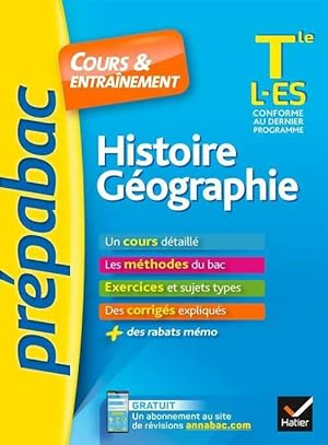 Histoire-géographie Terminales L, ES cours & entraînement - Christophe Clavel