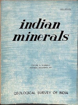 Seller image for Indian Minerals Vol. 31, No. 4 for sale by Majestic Books