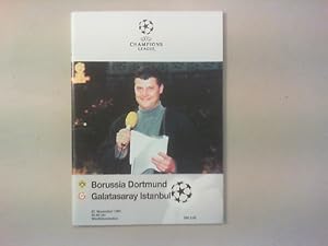 Bild des Verkufers fr Europapokal-Programmheft: Borussia Dortmund - Galatasaray Istanbul. Champions League. Dortmund Westfalenstadion, 27. November 1997. zum Verkauf von Antiquariat Matthias Drummer