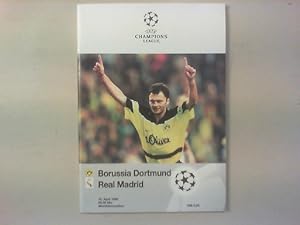 Europapokal-Programmheft: Borussia Dortmund - Real Madrid. Champions League. Dortmund Westfalenst...