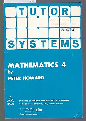 Tutor Systems : Mathematics 4 : For Use with Tutor Systems 24 Tile Pattern Board