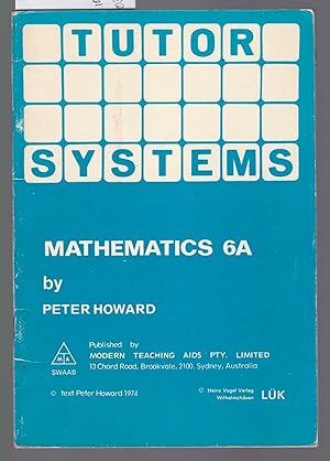 Tutor Systems : Mathematics 6A : For Use with Tutor Systems 24 Tile Pattern Board