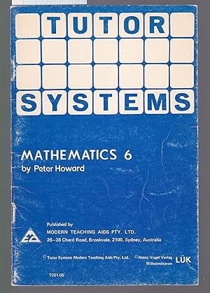 Tutor Systems : Mathematics 6 : For Use with Tutor Systems 24 Tile Pattern Board