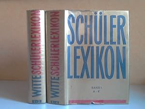 Witte Schülerlexikon Band 1 und 2 2 Bücher