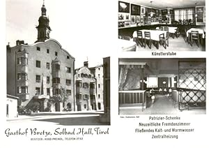 Postkarte Carte Postale 73916234 Bad Hall Solbad Hall AT Gasthof Bretze Kuenstlerstube Patrizier ...