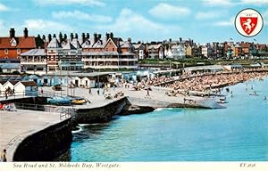 Postkarte Carte Postale 73918601 Westgate -on-Sea Thanet Kent UK Sea Road and St Mildreds Bay