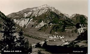 Bild des Verkufers fr Postkarte Carte Postale 73918561 Stuben Vorarlberg Tirol AT Fliegeraufnahme zum Verkauf von Versandhandel Boeger