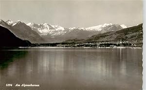 Bild des Verkufers fr Postkarte Carte Postale 13920710 Alpnach OW Panorama Blick ueber den Alpnachersee Alpen zum Verkauf von Versandhandel Boeger