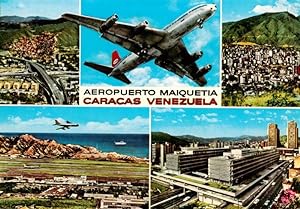 Postkarte Carte Postale 73918835 Caracas Venezuela Aeropuerto Maiquetia Fliegeraufnahmen
