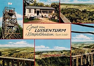Postkarte Carte Postale 73924705 Borgholzhausen Blick vom Luisenturm Gaststaette Panorama