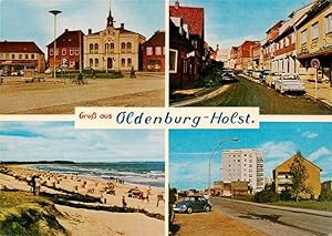 Postkarte Carte Postale 73922152 Oldenburg Oldenburg Teilansichten Zentrum Hochhaus Strand