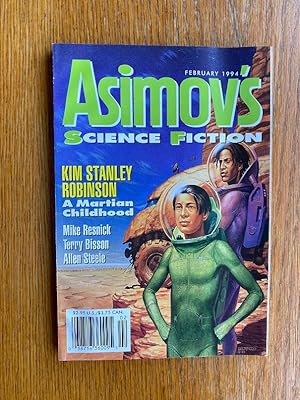 Imagen del vendedor de Asimov's Science Fiction February 1994 a la venta por Scene of the Crime, ABAC, IOBA