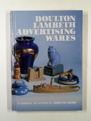 Immagine del venditore per Doulton Lambeth advertising wares venduto da Cotswold Internet Books