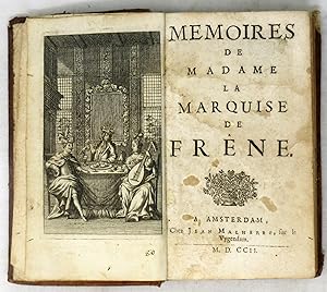 Seller image for MEMOIRES de Madame la Marquise de Frne. for sale by Libreria Antiquaria Gonnelli