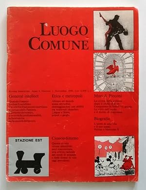 Luogo Comune n. 1/1990. Rivista bimestrale Controinformazione. Non comune