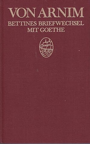 Seller image for Goethes Briefwechsel mit einem Kinde for sale by Antiquariat Torsten Bernhardt eK