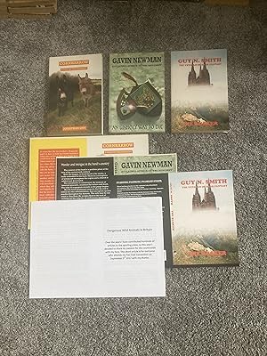 Seller image for LOT / BUNDLE OF BOOKS PROOF JACKETS & ARTICLES - SOME SIGNED for sale by Books for Collectors