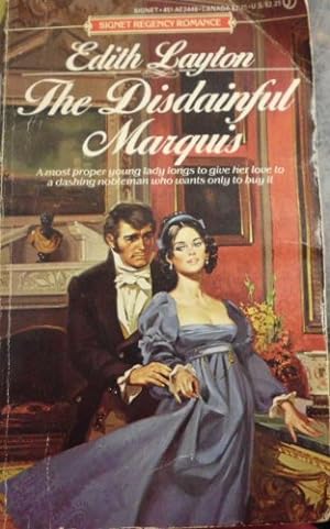 Bild des Verkufers fr The Disdainful Marquis zum Verkauf von Reliant Bookstore