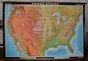 Seller image for The United States (Large Pull Down Map) for sale by Sequitur Books