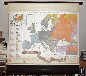 Seller image for Peoples of Europe (Large Pull Down Map) for sale by Sequitur Books