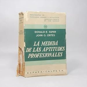 Seller image for La Medida De Las Aptitudes Profesionales D Super Crites Cf5 for sale by Libros librones libritos y librazos