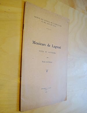 Messieurs de Lagrené Notes et Souvenirs