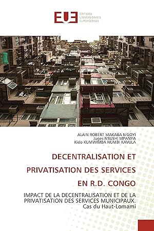 Seller image for DECENTRALISATION ET PRIVATISATION DES SERVICES EN R.D. CONGO for sale by moluna
