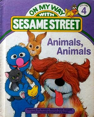 Imagen del vendedor de Animals, Animals: Featuring Jim Henson's Sesame Street Muppets (On My Way with Sesame Street #4) a la venta por Kayleighbug Books, IOBA