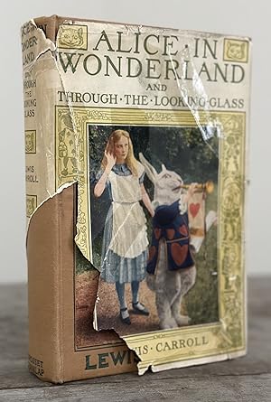 Alices Adventures in Wonderland and Through The Looking Glass. Illustrated with scenes from the ...