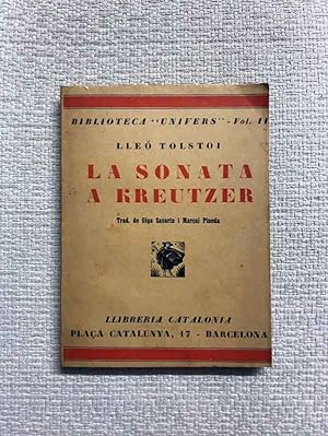Imagen del vendedor de La sonata a Kreutzer -edici catalana a la venta por Campbell Llibres