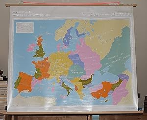 Bild des Verkufers fr Europe about 1360 (Large Pull Down Map) zum Verkauf von Sequitur Books