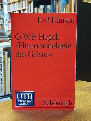 Bild des Verkufers fr Georg W. F. Hegel: "Phnomenologie des Geistes" - Ein einfhrender Kommentar, zum Verkauf von Antiquariat Orban & Streu GbR