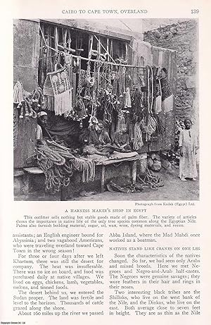 Bild des Verkufers fr Cairo to Cape Town, Overland. An Adventurous Journey of 135 Days, Made by an American Man and His Wife, Through the Length of the African Continent. An original article from the National Geographic Magazine, 1925. zum Verkauf von Cosmo Books