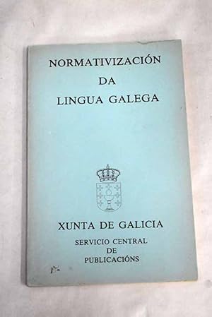 Imagen del vendedor de Normativizacin da lingua galega a la venta por Alcan Libros