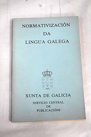 Imagen del vendedor de Normativizacin da lingua galega a la venta por Alcan Libros